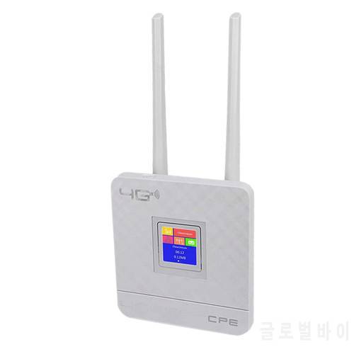 CPE903 4G Wireless Router with Sim Slot Surveillance Enterprise Wireless to Wired Portable WIFI for Home/Office(EU Plug)