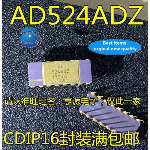 2PCS AD524 AD524AD AD524ADZ DIP-16 integrated circuit IC/precision instrumentation amplifier in stock 100% new and original