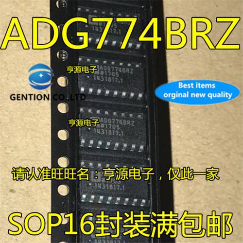 10Pcs ADG774BRZ ADG774BR ADG774 SOP-16 SOIC16 Interface IC in stock 100% new and original