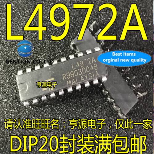 5Pcs L4972 L4972A DIP-20 Switching regulator IC chip in stock 100% new and original