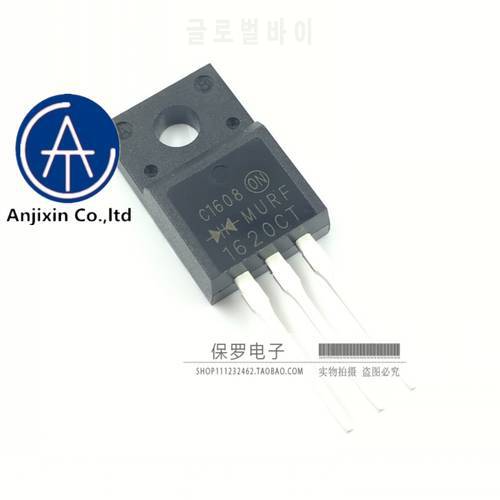 10pcs 100% orginal and new fast recovery diode MURF1620CT MURF1620 TO-220F in stock