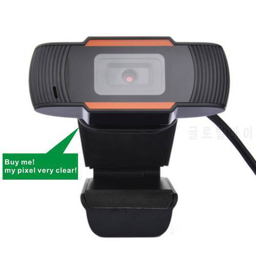 Webcam Web Camera For Computer PC Video Mic USB Camara For Laptop 1080p 720p Live Youtube Web Cam With Microphone Gamer Cameras