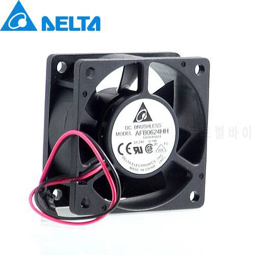 axial fan AFB0624HH 6cm 60mm 24V 0.14A computer peripheral equipment with cooling fan 60*60*25mm