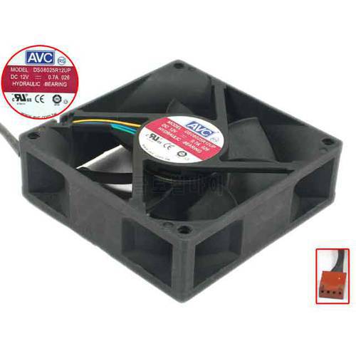 AVC DS08025R12UP 026 DC 12 V0.7A 80x80x25mm Server Cooling Fan