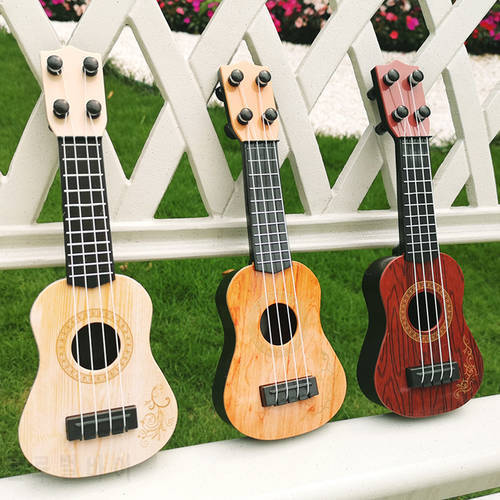 Soprano Ukulele 4 Strings Beginners Learning Guitar Musical Instruments Early Education Toys Stringed Instruments