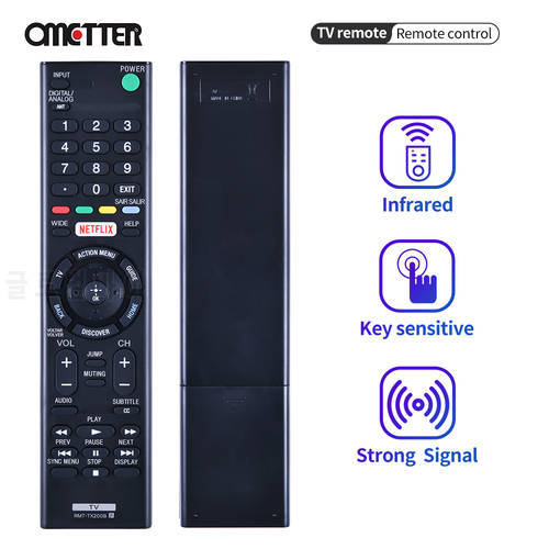 New for Sony RMT-TX100U RMT-TX200B RMT-TX300U RMT-TX200E RMT-TX102U TV Remote Control