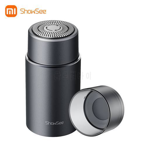 Showsee Smart Sensor Shaver Portable ipx7 waterproof razor Induction start Magnetic protective cover without buttons