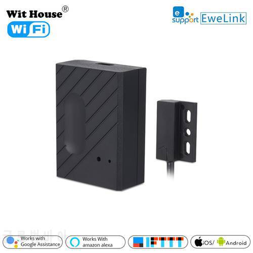 WiFi Garage Door Opener Smart Gate Door Controllor Compatible With Alexa Echo Google Home Smart Life eWeLink IOS Android APP
