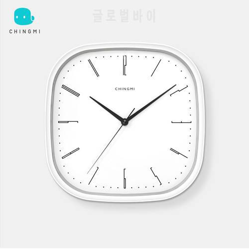 Youpin Chingmi QM-GZ001 Wall Clock Ultra-quiet Ultra-precise Famous Designer Design Simple Style