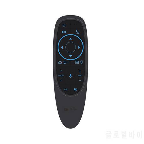 G10S Pro BT Smart Voice Control Air Mouse with Gyro Sensor Mini Wireless Smart Remote Control Backlight for Android TV Box