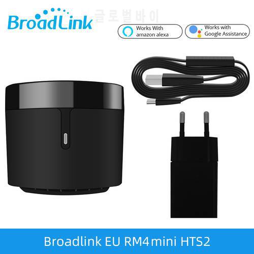 Broadlink RM4 Mini IR Wifi Universal Remote Control Broadlink HTS2 For Smart Home Compatible Alexa Google Home IFTTT Domotica