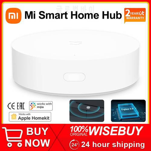 Xiaomi Original Mijia Multimode Hub Gateway Zigbee3.0 Bluetooth Dual-Band Wifi Mesh Linkage Smart Home Equipment Remote Control