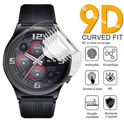 1-10Pcs Soft Protective Film For Huawei Honor Watch GS 3 Screen Protector HD Clear Hydrogel Film GS3 Cover For Honor Watch GS 3