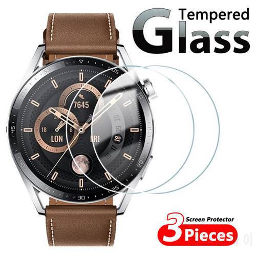 9H Tempered Glass Screen Protector For Huawei Watch GT 2 3 Pro 2E 42mm 46mm Watch Protective Film For Honor Watch Magic 2 46mm