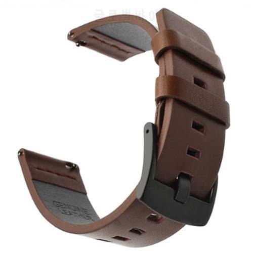 For Garmin Venu2 Plus Venu 2 2S Wrist Band 18mm 20mm 22mm Leather Watchband Strap Vivoactive 3 4 4S Forerunner 245 645 Band