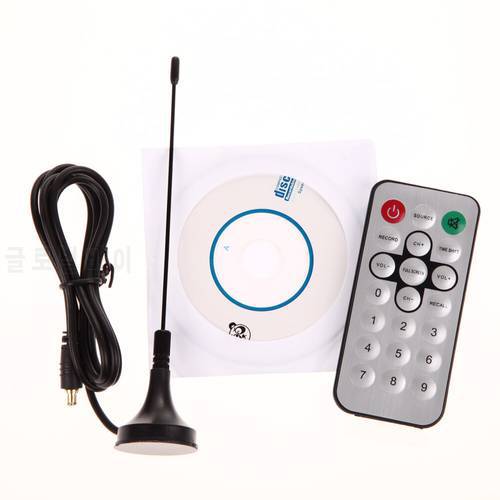 Tv Stick USB2.0 Digital DVB-T SDR+DAB+FM TV Tuner Receiver Stick RTL2832U+ FC0012 with Remote Control Tuner Recorder Quality