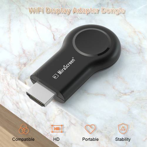 1080P TV Stick Wifi Display Receiver DLNA Miracast Airplay Mirror Screen HDMI-compatible Android IOS adapter Mirascreen dongle