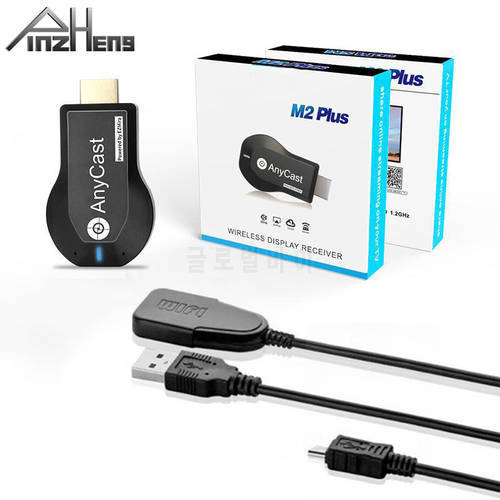 M2 Plus 1080P HDMI-compatible TV Stick WiFi Display TV Dongle Receiver Mirror Share Screen Adapter For IOS Android Smartphone