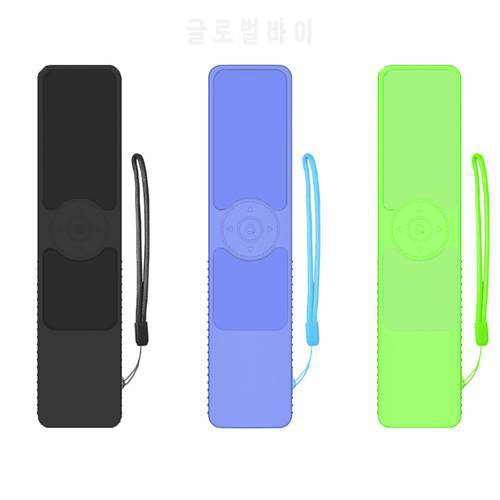 TV Stick Silicone Case With Anti-Lost Lanyard Protection Shockproof For 4S XMRM-010 X10 Smart Remote Control Protective Cover