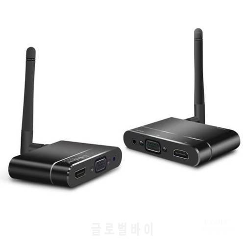 3in1 Wireless WIFI Screen Share Mirroring TV Stick HDMI-compatible VGA AV Video Receiver Display Dongle Cast Phone To TV / Car