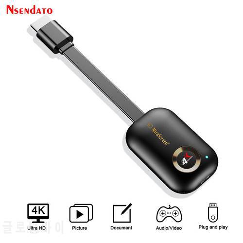Mirascreen G9 Plus 5G 4K TV Stick Wireless hd Wifi Display for Miracast Airplay DLNA TV Dongle Mirroring Screen For Android IOS
