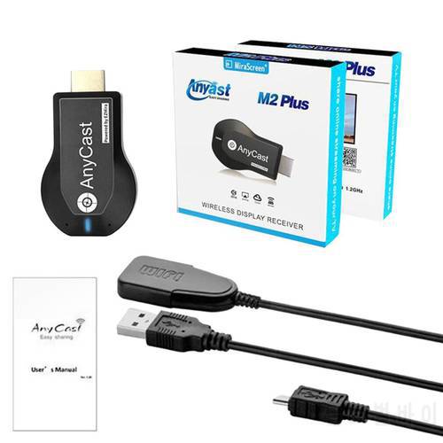TV Stick 1080P Wireless Wifi Display TV Dongle Receiver for Anycast M2 Plus for Airplay 1080P HDMI-compatible TV Stick