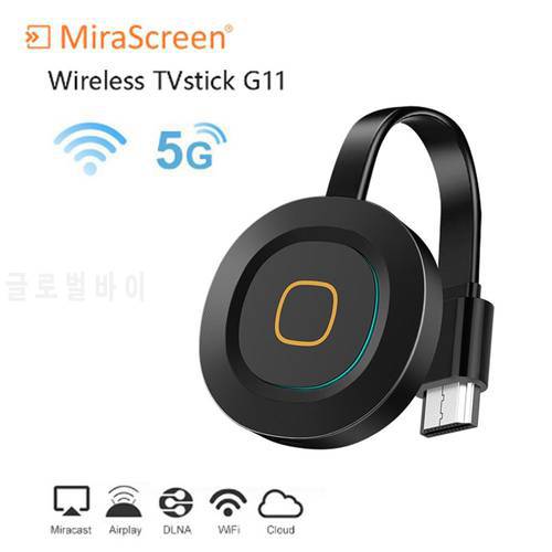 G10 G11 Dual-band 4k Hd Wireless Adapter Hdmi-compatible Converter Mobile Wifi Screen Mirroring Share Player For Ios Android