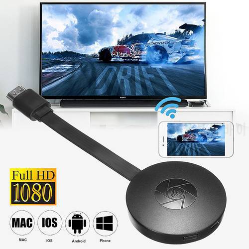G2 TV Stick MiraScreen 1080P Display Anycast HDMI-compatible Miracast TV Dongle for Android ios Mirror Screen Display Receiver