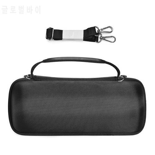 OOTDTY Black Carrying Case Compatible with SRS-XB23 EXTRA Bass Speaker Charger USB Cable Hard Storage Box Travel Case