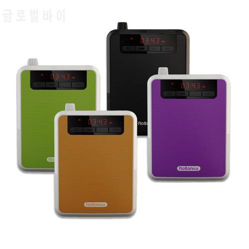 Rolton K300 Waist-mounted Bee, FM Radio, TF Card/U Disk MP3 Player, Suitable For Tour Guide, Teaching, Conference Microphone