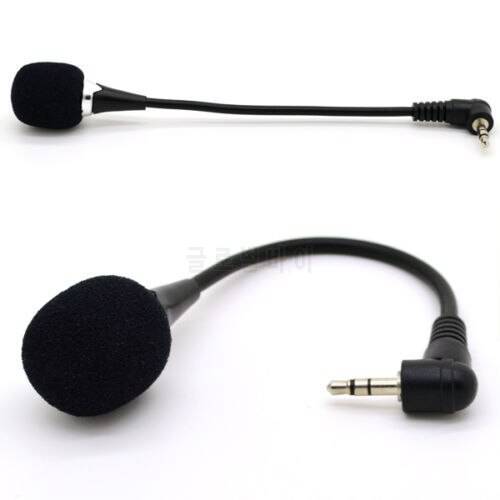 high quality 2Pcs Mini 3.5mm Jack Flexible Bend Microphone Mic For Laptop Notebook MSN Skype