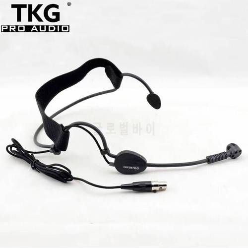 Professional Headset Microphone WH30TQG For PGX SLX Microphone Mini Pin Headset Mic headset professional microphone