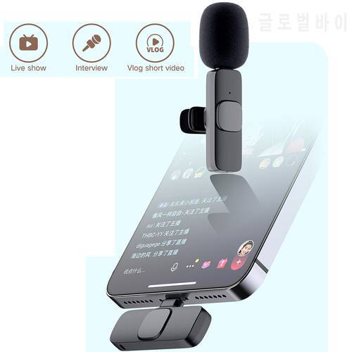 New Wireless Microphone Karaoke Gaming Bluetooth Speaker Mixer Youtube Gamer Wireless Lapel Microphone for iPhone