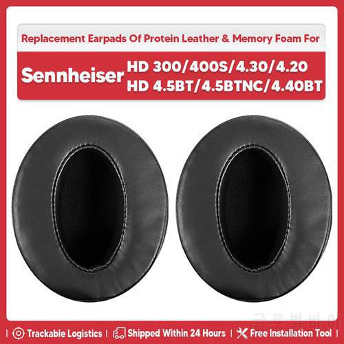 HD4.50BT Ear Pads Replacement Earpads for Sennheiser HD 300/ 400S/ 4.20/ 4.30/ 4.40/ 4.50 BT BTNC/ 4.40BT/ 4.50BT Headphones