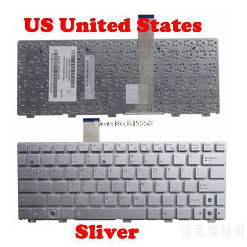 Laptop Keyboard For ASUS EPC 1015 1015B 1015P 1015T Sliver US United States MP-10B63US65287 04GOA293KUS00-2 0KNA-293US021