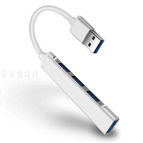 USB Hub High Speed 4Port USB 3.0 Hub Splitter 5Gbps Multiport HUB 4 USB 3.0 2.0 Ports For PC Computer Accessories