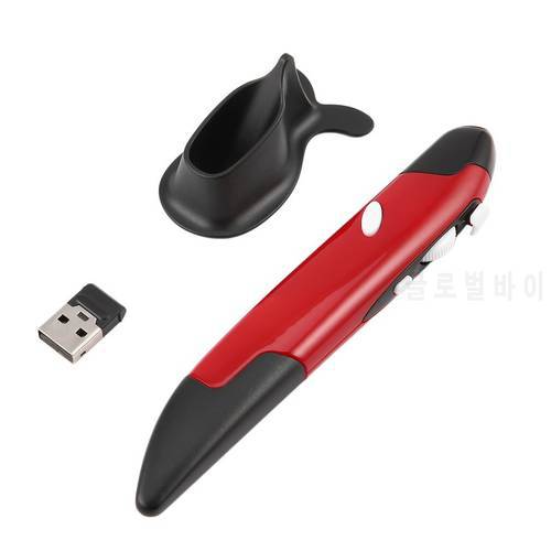 2021New 2.4G Wireless Mouse Pen Personality Creative Vertical Pen-Shaped Stylus Battery Mouse Suitable For PC And Laptop Mice