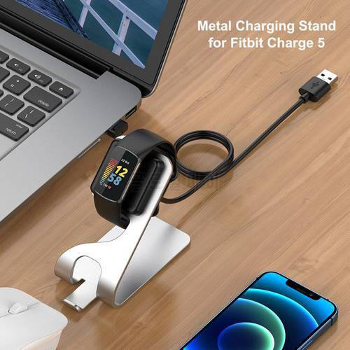 Professional Smartwatch Charging Cable Power Supplies for Fitbit Luxe/Fitbit Charge 5 Charger Wire Stand Gadgets