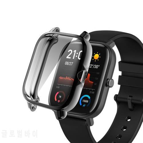 Full Screen Protector For Amazfit GTS 3 Case Protective Sleeve Shell For Amazfit GTS3 Smart Watch Soft TPU Cover
