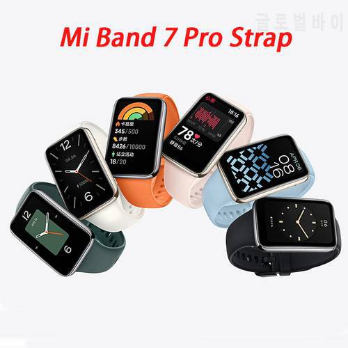 Strap for Xiaomi Mi Band 7 Pro Silicone Official Camoufla Wristband Bracelet Smart Watch for Miband 7 Pro Watchband Straps