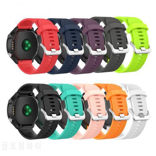 Strap For Garmin Forerunner 645 Smart Watch Silicone Wristband Bracelet Replacement Wrist Color Strap For Garmin Forerunner 645