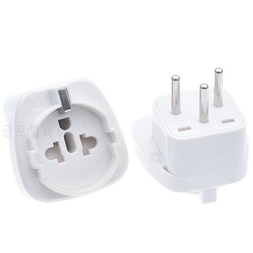 Universal Travel Adapter Israel Plug International Power Socket Wall Electrical Connector with Safety Shutter
