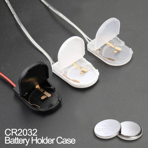 2022 New 1/2/5PCS CR2032 Button Coin Cell Battery Socket Holder Case Cover With ON-OFF Switch 3V battery Storage Box