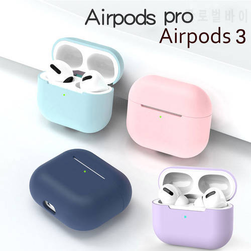 Protective case For Apple Airpods Pro Airpods 3 Silicone Cover Case For Airpods 3 Airpods Pro Earphone Cases for Air Pods Pro