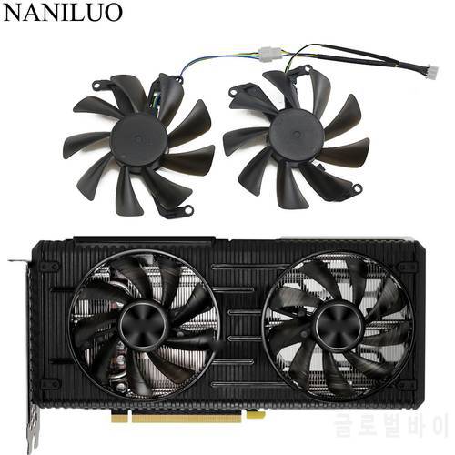 2pcs/Set 85MM GPU VGA Cooler TH9215S2H-PAA01 Graphics Fan For Palit GeForce RTX 3060 Dual RTX3060 Ti OC Video As Replacement