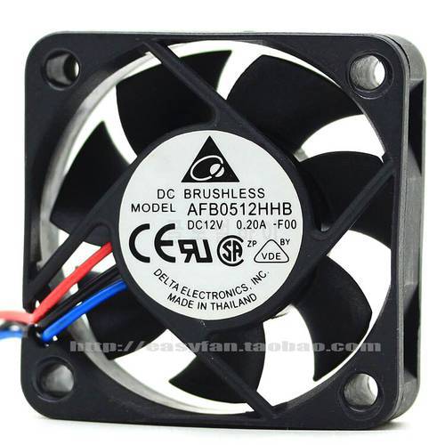 brand new DELTA AFB0512HHB-FOO 5015 12V 0.20A high speed cooling fan