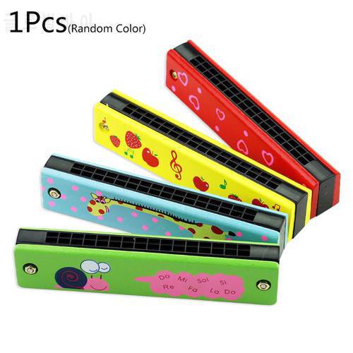 Cartoon Harmonica Key of C 16 Hole Accented C for Professional Player Beginner Students, Excellent Gift for Music Fans Dropship