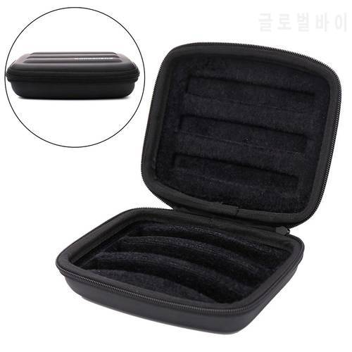 Portable EVA 10 Holes Diatonic Harmonica Bag Storage Case For 3 Pcs Harmonicas Black Box Woodwind Musical Instruments Boxes