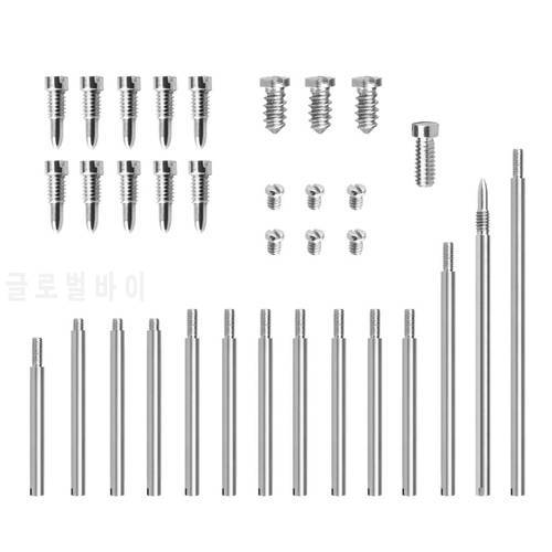 Clarinet Fitting Threaded Shafts Screw Kit Music Accessory Repair Parts