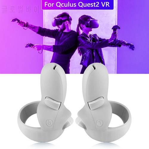 2pcs Handle Shell Grip Strap Accessories VR Accessories Touch Controllers for Oculus Quest2 VR Headset Tools